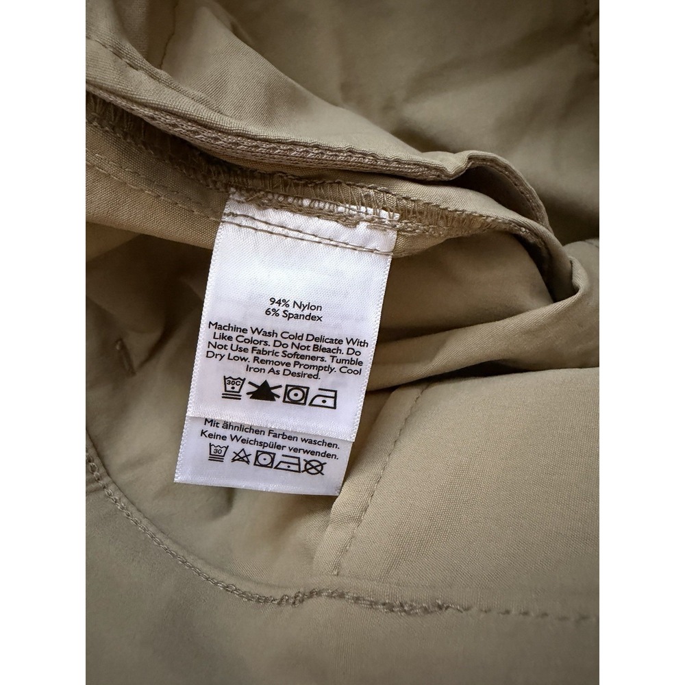 Eddie Bauer Travex Khaki Pants Mens 30x32 Straight Leg Hiking Travel Tan - Picture 5 of 7